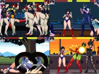 Size Fetish One x Shota Battle 2 - Female Mutant VS Crossdressing Soldier