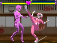 Cat Pink VS Pink Woman -Ryona Pin! Goodbye Pink Woman-